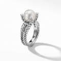 High Quality Popular Pearl Jewelry Copper Brass Ring for Women
